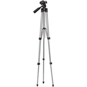 Vivitar VIV-VPT-1250 Professional Tripod with 3-Way Fluid Pan Head (50 In.)