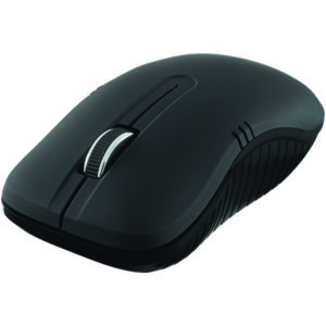 Verbatim 99765 Commuter Series Cordless Optical Computer Mouse, 3 Buttons, 2.4 GHz (Matte Black)