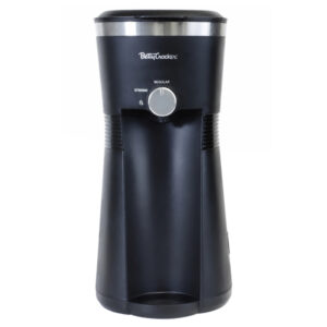 Betty Crocker BC-4869B Compact 10-Oz. Coffee Maker for Iced and Hot Brews, 4-Minute Brew Time, 20-Oz. Tumbler, Reuseable Filter Basket, Scoop, Straw, BC-4869B