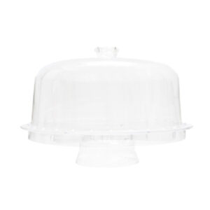 Better Houseware 885 Convertible 3-Piece Clear-Acrylic Cake Cover Set