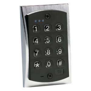 Linear 0-294021 2000e Flush-Mount Backlit Access Control Keypad 500-User Door Gard Indoor Outdoor Keypad