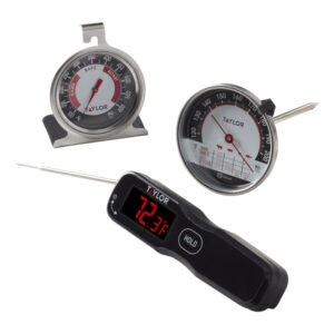Taylor Precision Products 5284387M 3-Piece Essential Kitchen Thermometer Set