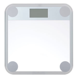 EatSmart ESBS-63 440-Lb.-Capacity Precision 440 Digital Bathroom Scale with LED Display, Tempered Glass