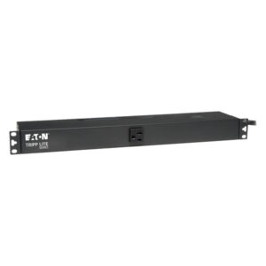 Tripp Lite by Eaton PDU1220T Single-Phase 120V Basic PDU, 2.4 kW, 13 NEMA 5-15/20R Outlets, NEMA L5-20P Input, 15-Ft. Cord, 1U Rackmount, PDU1220T