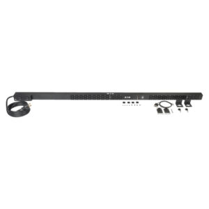 Tripp Lite by Eaton PDUMNV30HV2LX Single-Phase 208/230V Monitored PDU, 5.5 kW, 42 Outlets, L6-30P Input, LX Platform Interface, 10-Ft. Cord, 0U, PDUMNH30HV2LX